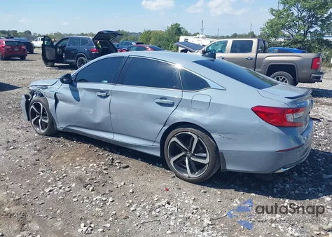 2022 Honda Accord Hybrid Sport из США, поврежденный, VIN 1HGCV3F29NA037768